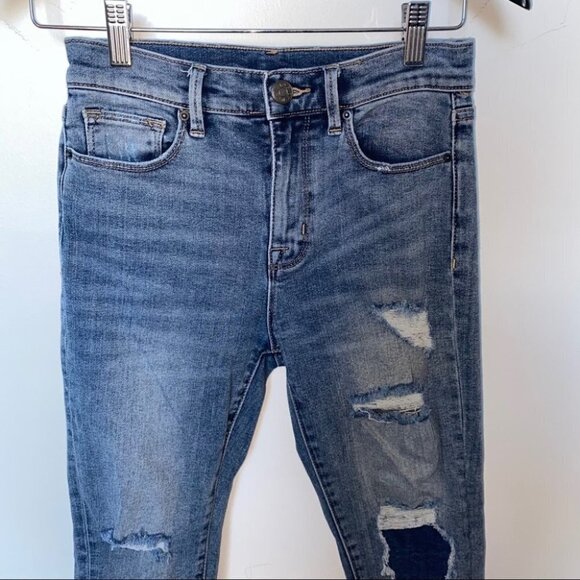 BDG Crop Twig High Rise Distress - Picture 4 of 12